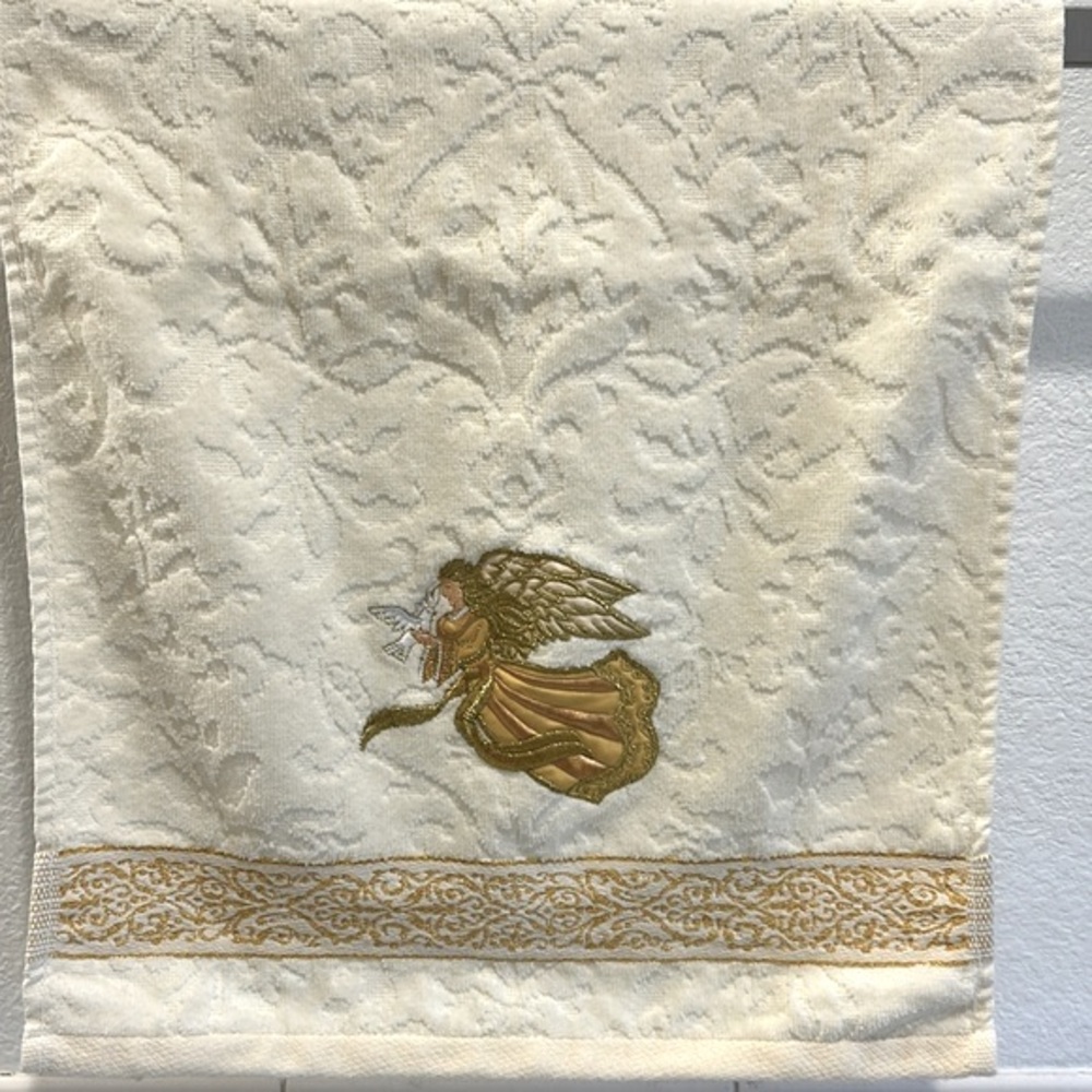 NWOT Vintage JCPENNEY 3 Piece Holiday Towel Set - Picture 4 of 7